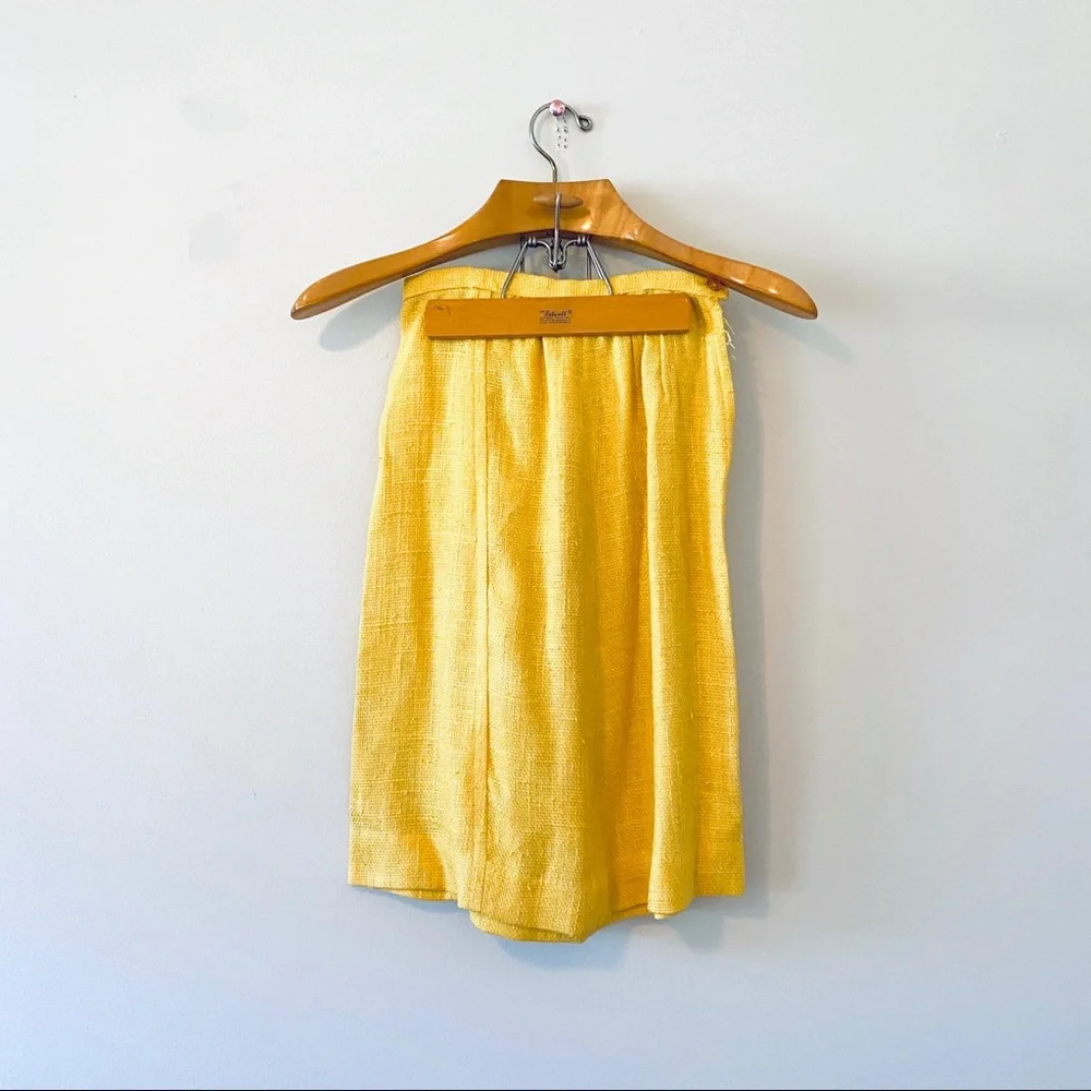 Vintage 50s 60s skirt dress suit tweed classic extra small xs - Picture 6 of 10